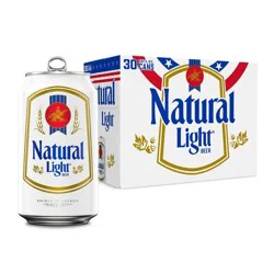 Natural Light Beer - 30pk/12 fl oz Cans