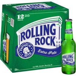 Rolling Rock Extra Pale Beer - 12pk/12 fl oz Bottles