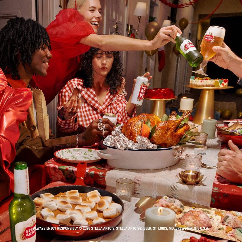 slide 5 of 7, Stella Artois Premium Lager Beer - 12pk/11.2 fl oz Bottles, 12 ct, 11.2 fl oz