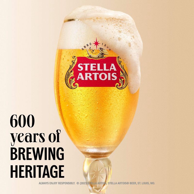 slide 6 of 12, Stella Artois Belgian Beer - 12pk/11.2 fl oz Bottles, 12 ct, 11.2 fl oz