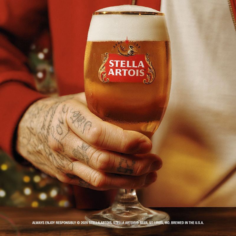 slide 2 of 7, Stella Artois Premium Lager Beer - 6pk/11.2 fl oz Bottles, 6 ct; 11.2 fl oz