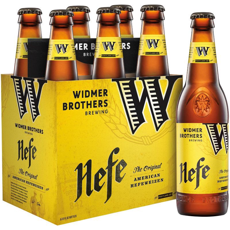 slide 1 of 8, Widmer Brothers Brewing Widmer Brothers Hefeweizen Beer - 6pk/12 fl oz Bottles, 6 ct; 12 fl oz