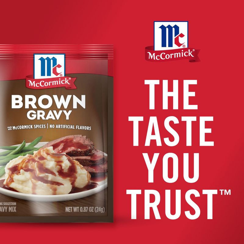 slide 21 of 22, McCormick Brown Gravy Mix - 0.87oz, 0.87 oz