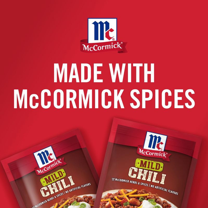 slide 17 of 18, McCormick Mild Chili Seasoning Mix - 1.25oz, 1.25 oz