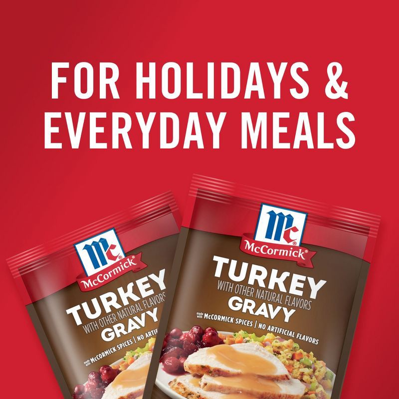 slide 16 of 22, McCormick Turkey Gravy Seasoning Mix - 0.87 oz, 0.87 oz
