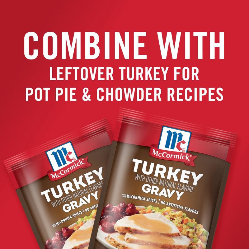 slide 4 of 22, McCormick Turkey Gravy Seasoning Mix - 0.87 oz, 0.87 oz