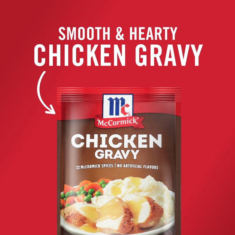 slide 2 of 19, McCormick Chicken Gravy Mix - 0.87oz, 0.87 oz