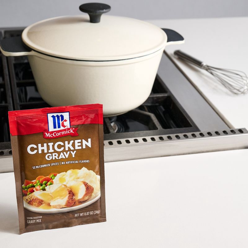 slide 16 of 19, McCormick Chicken Gravy Mix - 0.87oz, 0.87 oz