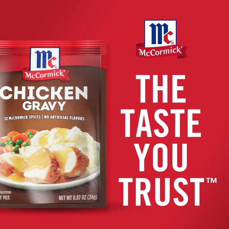 slide 17 of 19, McCormick Chicken Gravy Mix - 0.87oz, 0.87 oz