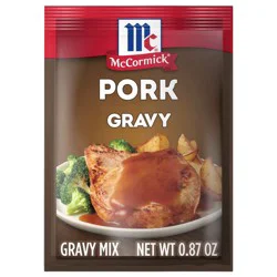 McCormick Pork Gravy Seasoning Mix - 0.87 oz
