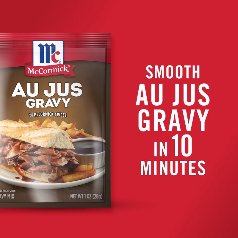 slide 20 of 21, McCormick Au Jus Gravy Seasoning Mix - 1oz, 1 oz