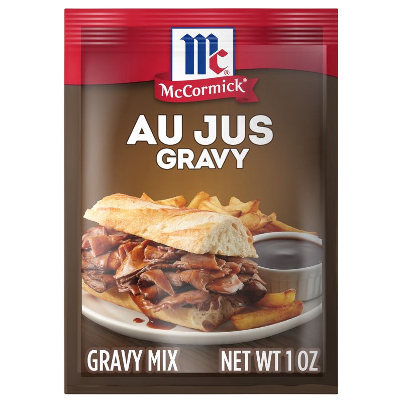 slide 1 of 21, McCormick Au Jus Gravy Seasoning Mix - 1oz, 1 oz