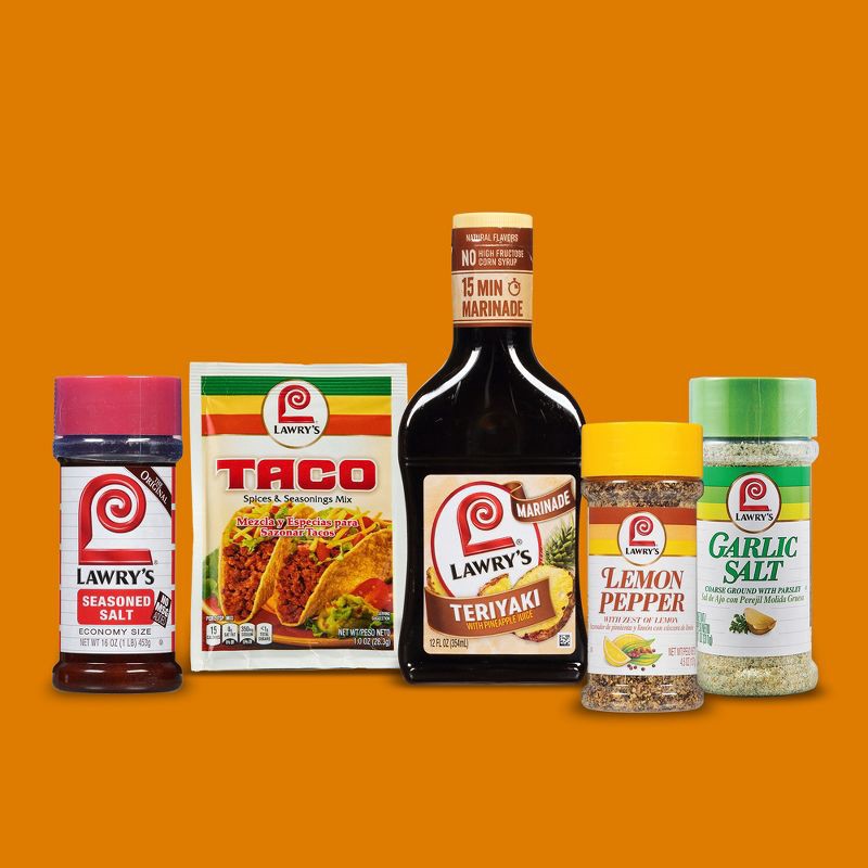 slide 19 of 22, Lawry's Teriyaki With Pineapple Juice Marinade - 12 fl oz, 12 fl oz