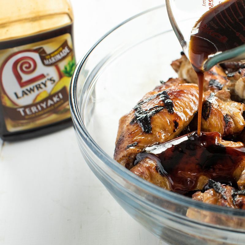 slide 5 of 22, Lawry's Teriyaki With Pineapple Juice Marinade - 12 fl oz, 12 fl oz