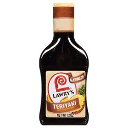 Lawry's Teriyaki With Pineapple Juice Marinade - 12 fl oz