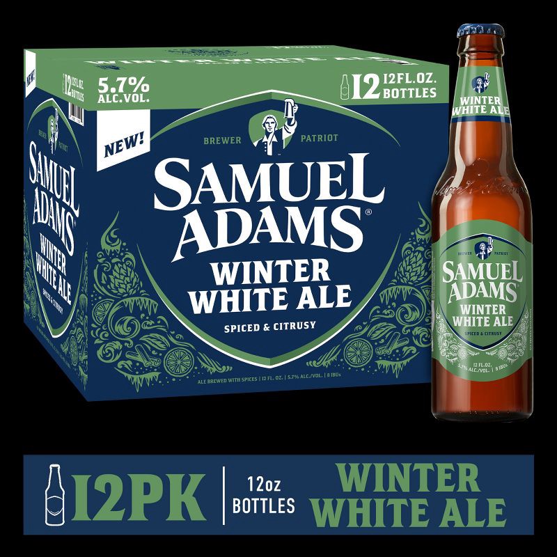 slide 9 of 9, Samuel Adams Seasonal Beer - 12pk/12 fl oz Bottles, 12 ct; 12 fl oz