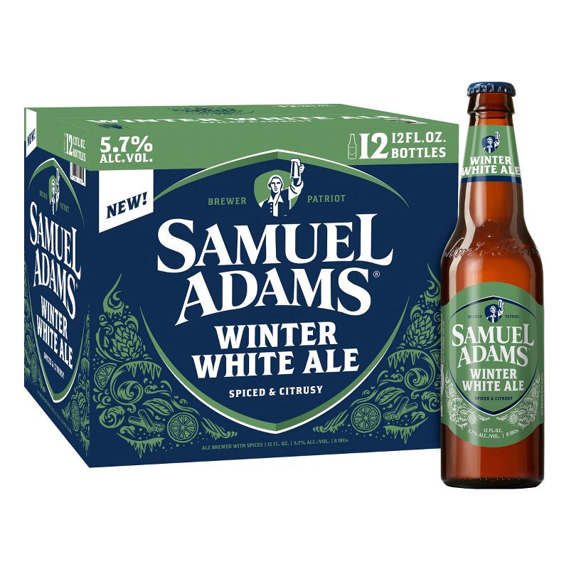 slide 1 of 9, Samuel Adams Seasonal Beer - 12pk/12 fl oz Bottles, 12 ct; 12 fl oz