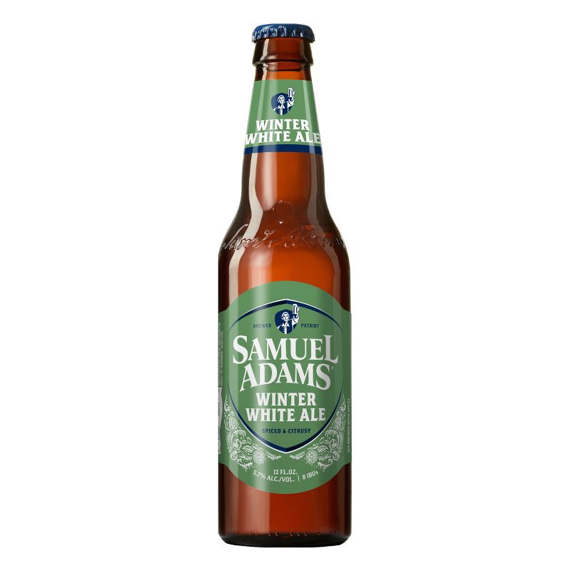 slide 2 of 7, Samuel Adams White Winter Ale Seasonal Beer - 6pk/12 fl oz Bottles, 6 ct; 12 fl oz