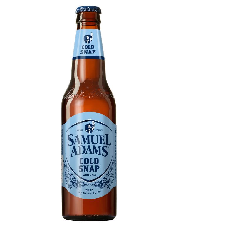 slide 2 of 7, Samuel Adams Cold Snap White Ale Seasonal Beer - 6pk/12 fl oz Bottles, 6 ct; 12 fl oz
