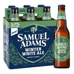 Samuel Adams White Winter Ale Seasonal Beer - 6pk/12 fl oz Bottles