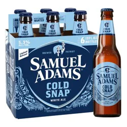 Samuel Adams Cold Snap White Ale Seasonal Beer - 6pk/12 fl oz Bottles