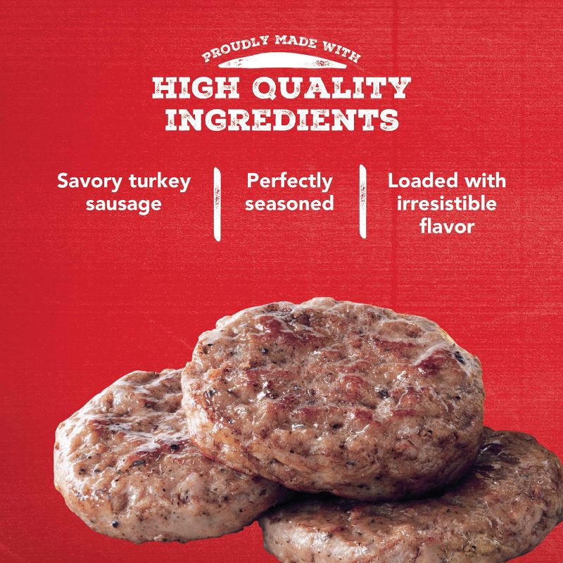 slide 3 of 6, Jimmy Dean Fully Cooked Turkey Sausage Links - 9.6oz/12ct, 12 ct; 9.6 oz