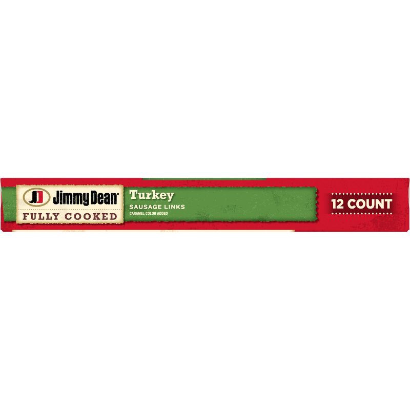 slide 13 of 13, Jimmy Dean Fully Cooked Turkey Sausage Links - 9.6oz/12ct, 12 ct; 9.6 oz