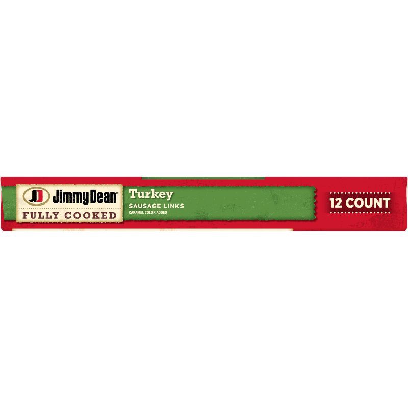 slide 8 of 8, Jimmy Dean Fully Cooked Turkey Sausage Links - 9.6oz/12ct, 12 ct; 9.6 oz