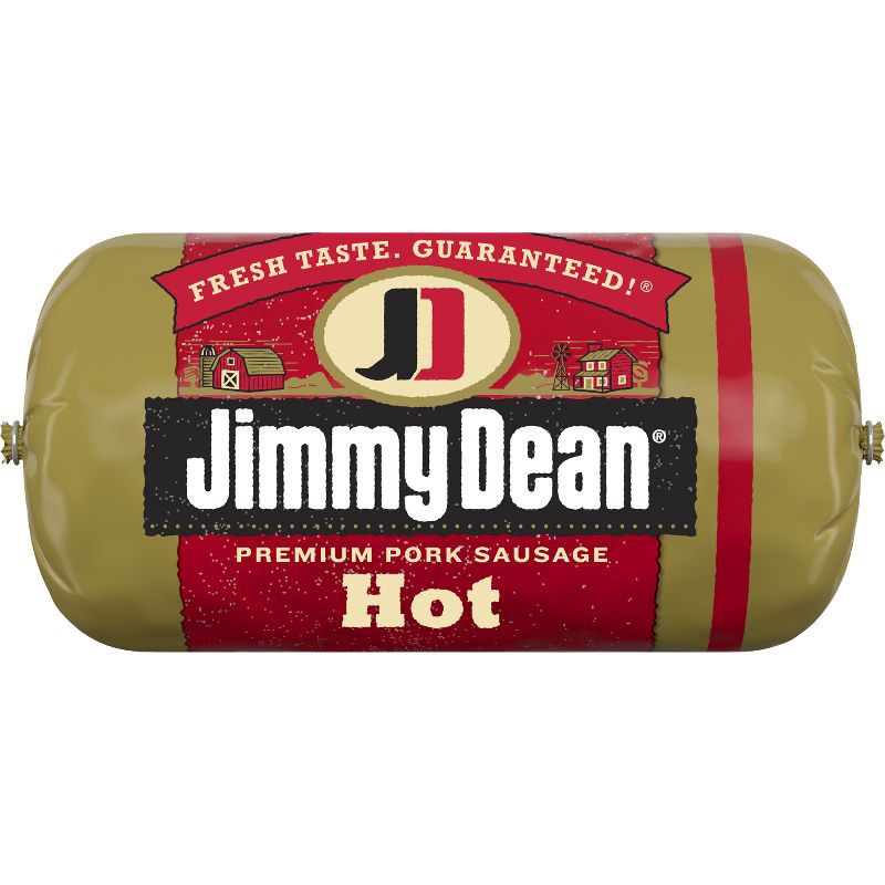slide 1 of 6, Jimmy Dean Hot Pork Sausage Roll - 16oz, 16 oz