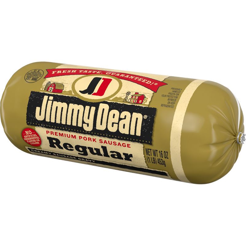 slide 6 of 6, Jimmy Dean Regular Pork Sausage Roll - 16oz, 16 oz