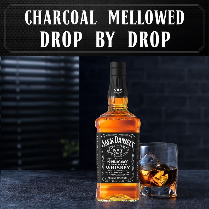 slide 6 of 12, Jack Daniel's Old No. 7 Tennessee Whiskey - 750ml Bottle, 750 ml