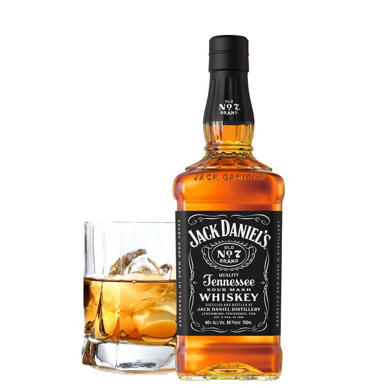 slide 1 of 12, Jack Daniel's Old No. 7 Tennessee Whiskey - 750ml Bottle, 750 ml