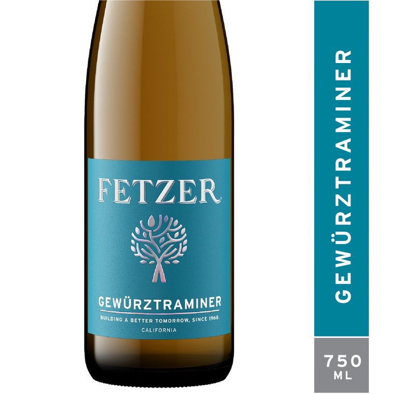 slide 3 of 9, Fetzer Gewürztraminer White Wine - 750ml Bottle, 750 ml