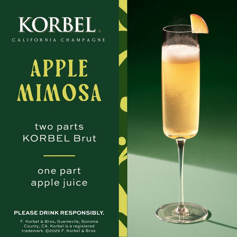 slide 8 of 11, Korbel Brut Champagne - 750ml Bottle, 750 ml