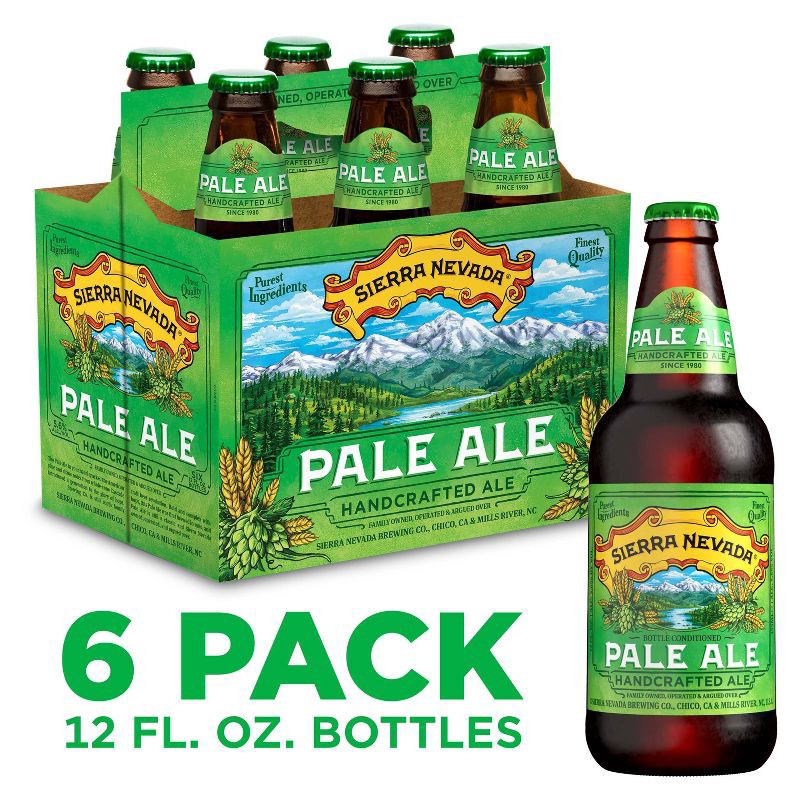 slide 12 of 12, Sierra Nevada Pale Ale Beer - 6pk/12 fl oz Bottles, 6 ct; 12 fl oz