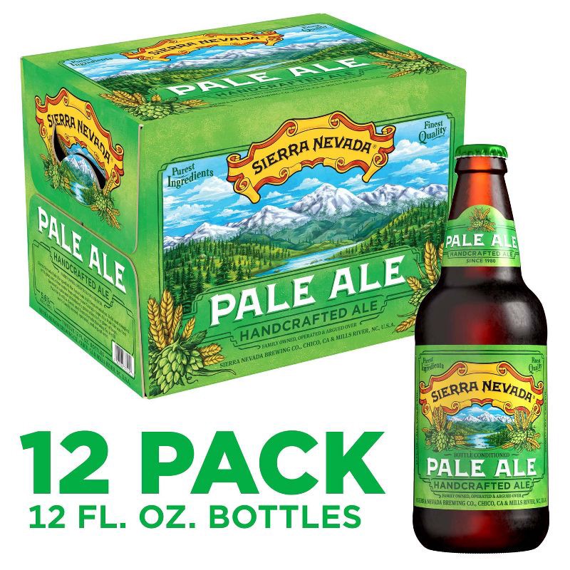 slide 12 of 12, Sierra Nevada Pale Ale Beer - 12pk/12 fl oz Bottles, 12 ct; 12 fl oz
