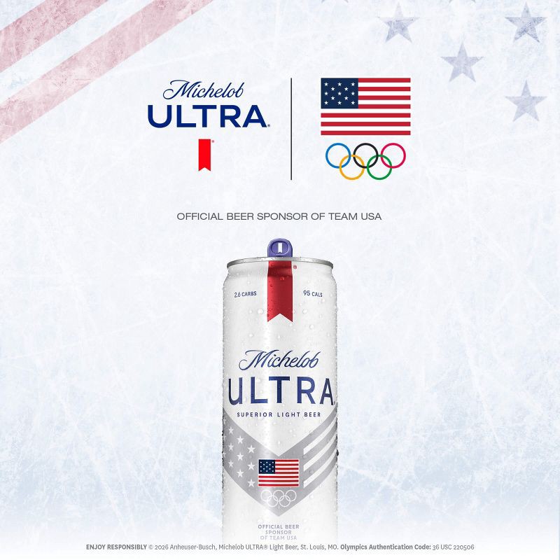 slide 3 of 7, Michelob ULTRA Superior Light American Lager Beer - 12pk/12 fl oz Cans, 12 ct; 12 fl oz