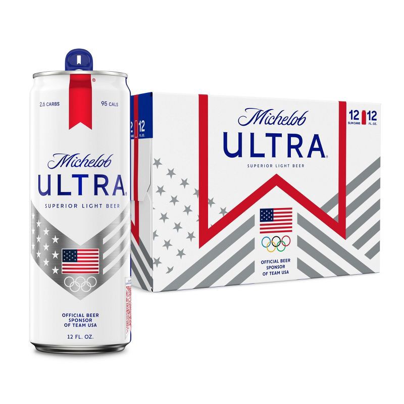 slide 1 of 7, Michelob ULTRA Superior Light American Lager Beer - 12pk/12 fl oz Cans, 12 ct; 12 fl oz