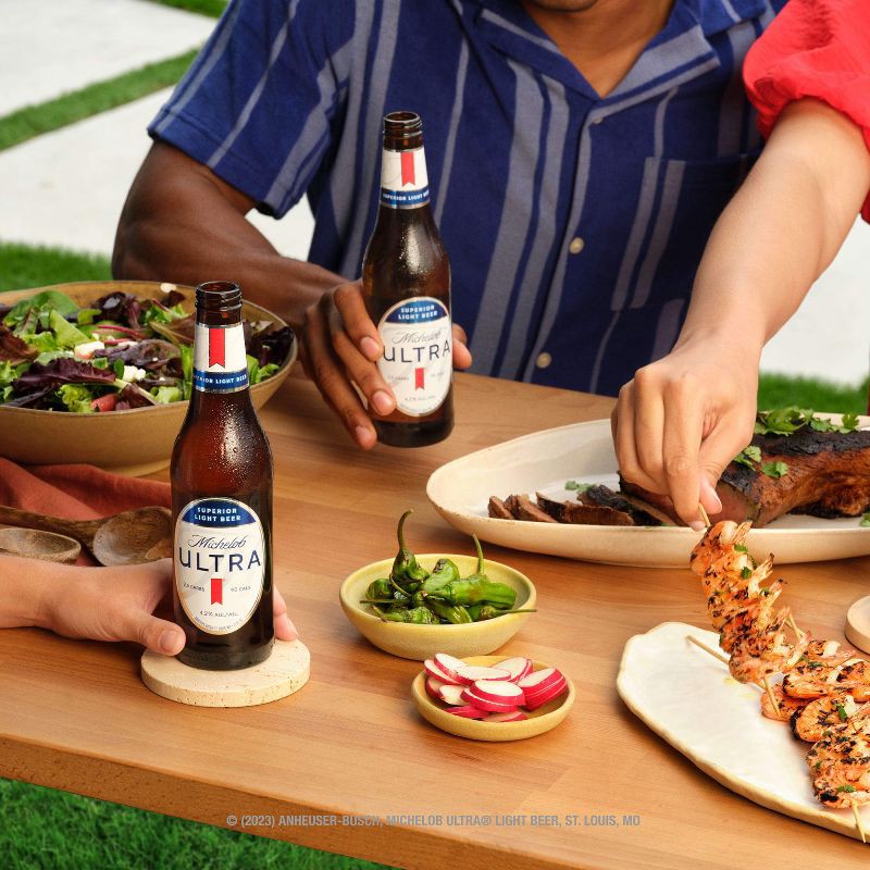 slide 6 of 10, Michelob ULTRA Superior Light American Lager Beer - 12pk/12 fl oz Bottles, 12 ct; 12 fl oz