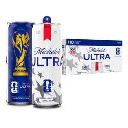 Michelob ULTRA Superior Light American Lager Beer - 18pk/12 fl oz Cans