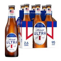 Michelob ULTRA Superior Light American Lager Beer - 6pk/12 fl oz Bottles