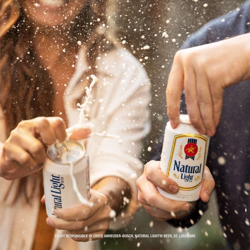 slide 3 of 11, Natural Light Beer - 12pk/12 fl oz Cans, 12 ct; 12 fl oz