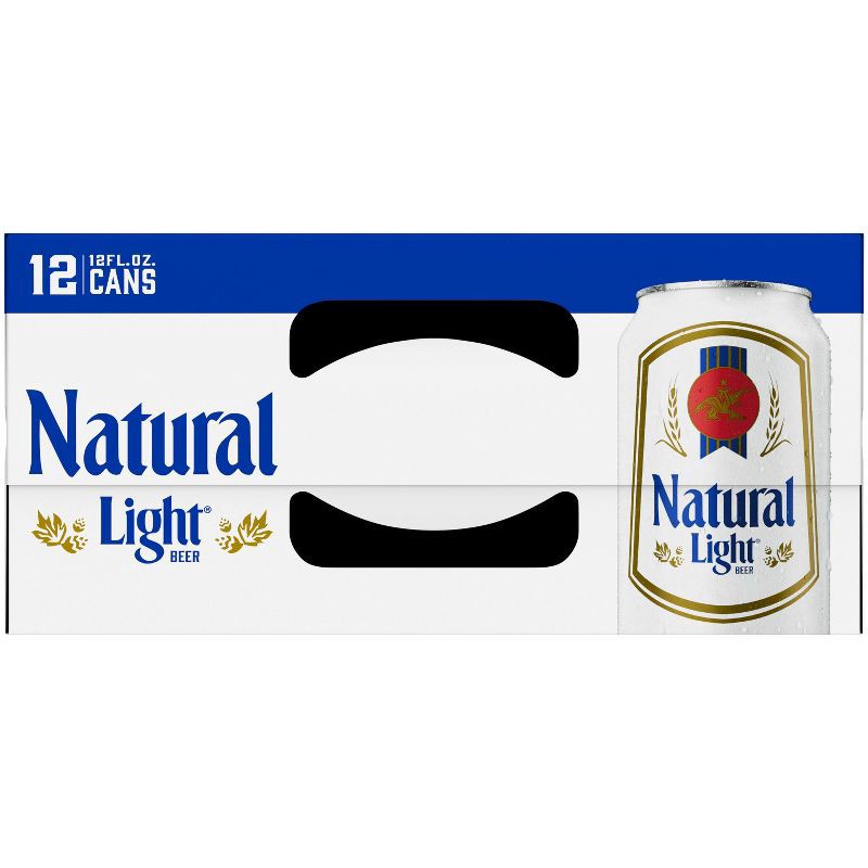 slide 6 of 11, Natural Light Beer - 12pk/12 fl oz Cans, 12 ct; 12 fl oz