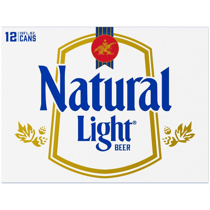 slide 9 of 10, Natural Light Beer - 12pk/12 fl oz Cans, 12 ct; 12 fl oz