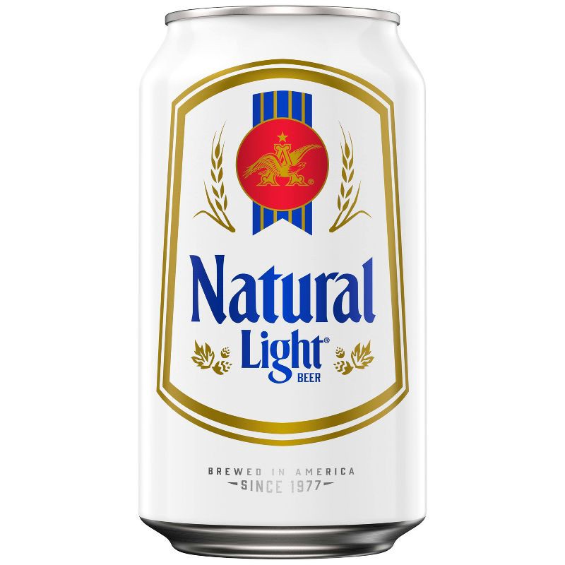 slide 9 of 10, Natural Ice Natural Light Beer - 18pk/12 fl oz Cans, 18 ct; 12 fl oz