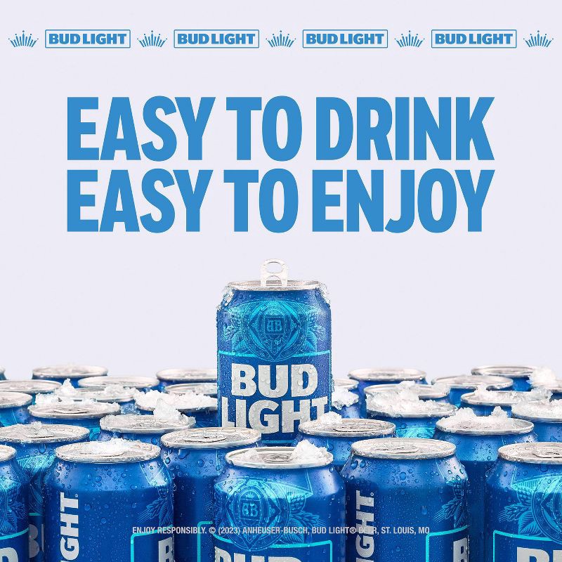 slide 5 of 11, Bud Light Beer - 12pk/12 fl oz Cans, 12 ct; 12 fl oz