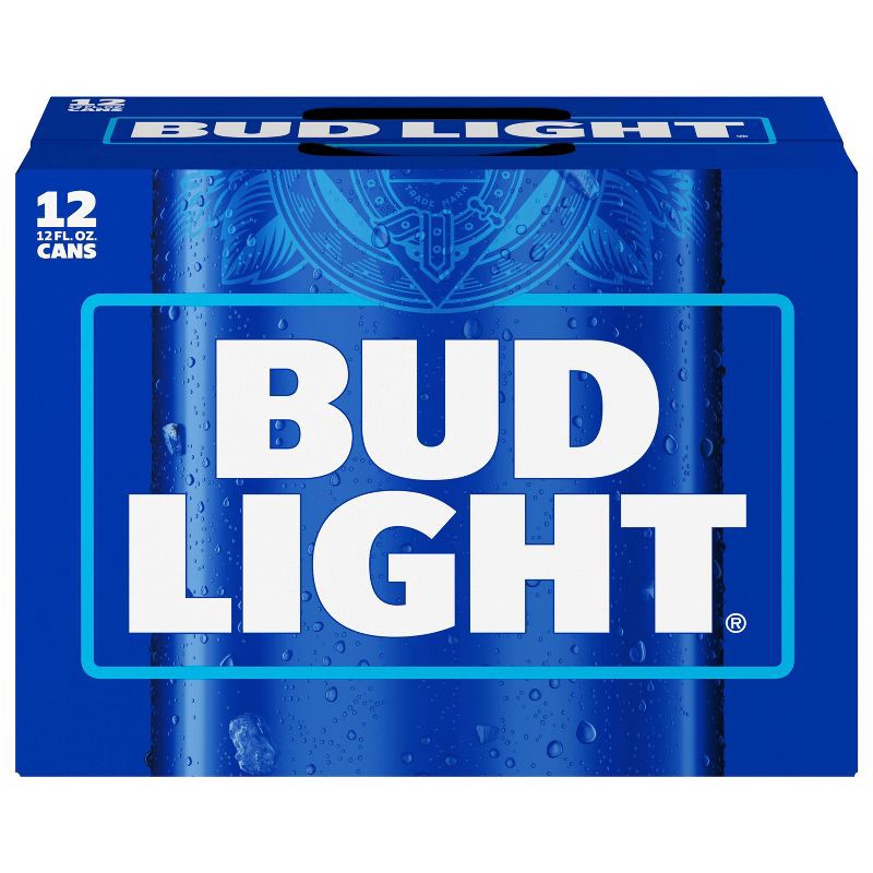 slide 10 of 11, Bud Light American Lager Beer - 12pk/12 fl oz Cans, 12 ct; 12 fl oz
