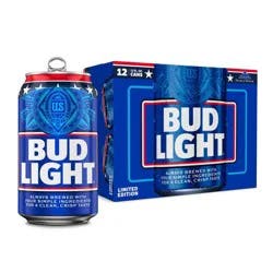 Bud Light American Lager Beer - 12pk/12 fl oz Cans