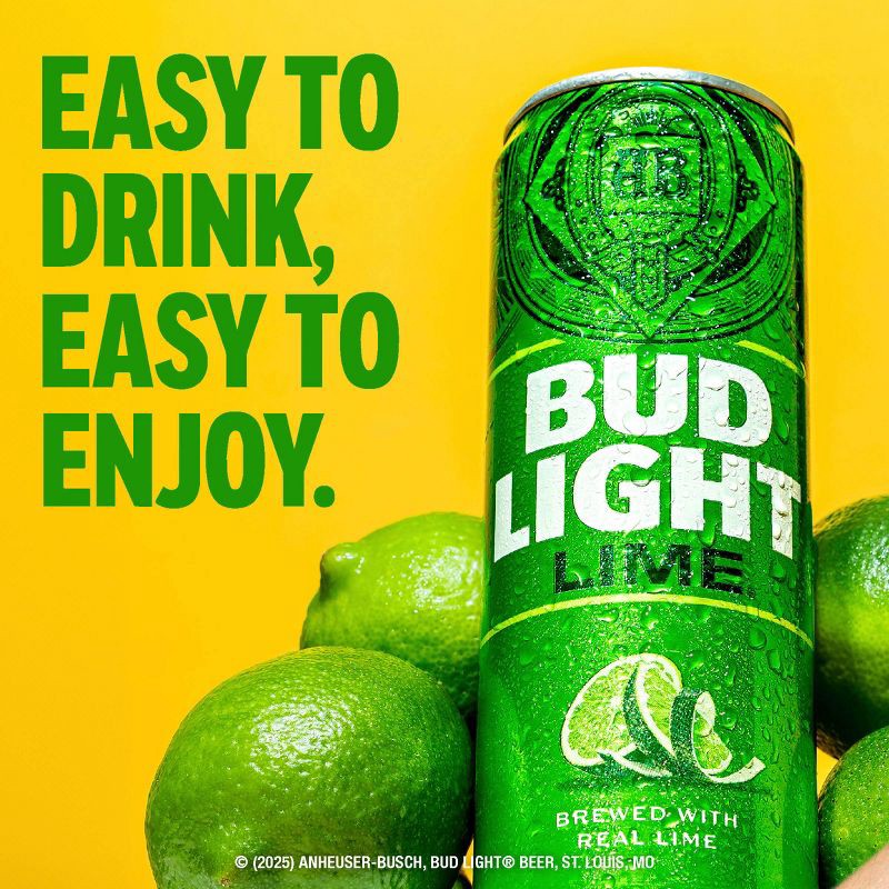 slide 3 of 12, Bud Light Lime American Lager Beer - 12pk/12 fl oz Bottles, 12 ct; 12 fl oz
