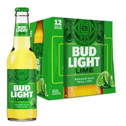 Bud Light Lime American Lager Beer - 12pk/12 fl oz Bottles